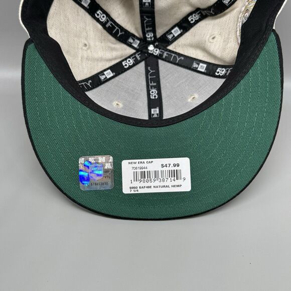 New Era San Francisco 49ers Candlestick Park Farewell Linen 59FIFTY 7 1/4 RARE - Picture 7 of 9